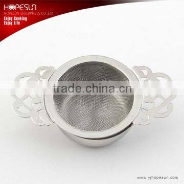 High quality S/S18/8 tea infuser with saucer