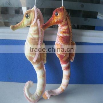 Mini plush keyring , sea horse toy