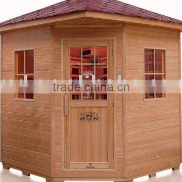 outdoor sauna