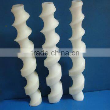 Good Self-lubrication Cnc Machined Plastic Uhmwpe Screw photo-2