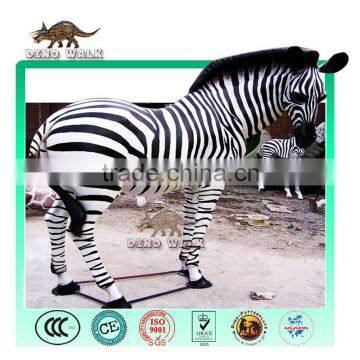 African Animatronic Zebra Model