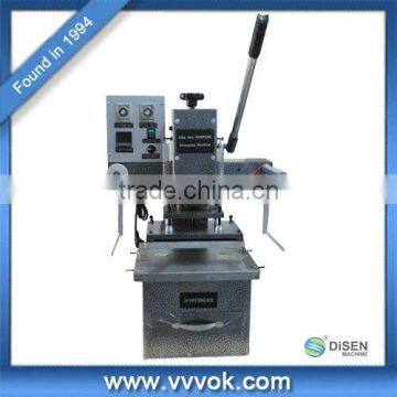 Manual date stamping machine