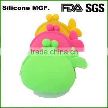 Shinerin Europe Design Kids Purse Silicone Men's Wallet Bag photo-2