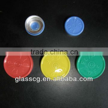 Glass bottle caps aluminium flip off tear off cap for sale paypal accept