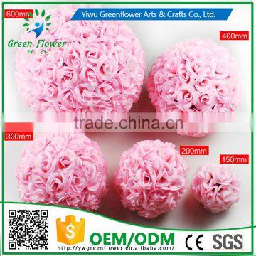 greenflower 2016 artificial flowers rose ball for Wedding decrations flowers ball