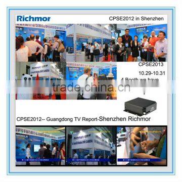 Transportation PAL / NTSC 4G HDD Car 8CH MDVR With Digital Alarm,Mobile DVR photo-3