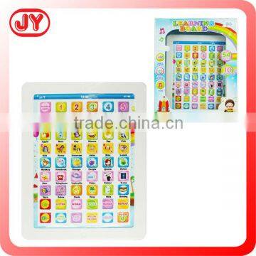 Plastic learning toys kids laptop learning board