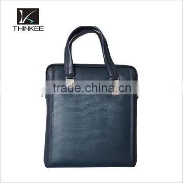 Custom Navy Blue Briefcase Laptop bag Business Laptop briefcase