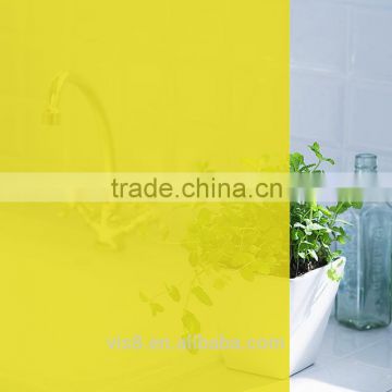 high glossy decorative yellow film