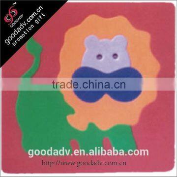 Education animal shape divergent thinking eva foam puzzle