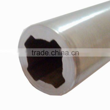 internal steel splined shaft design 6 shaft splined