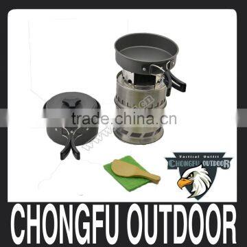 NEW 2016 outdoor hiking and camping pot with black handle