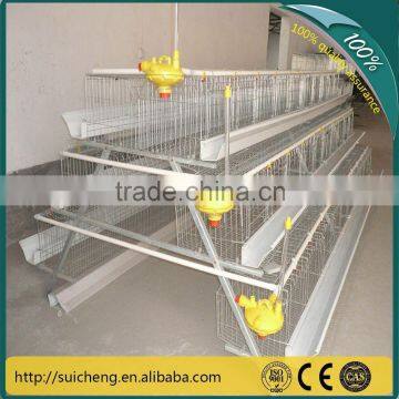 Guangzhou Factory Free Sample Double Galvanized 4 tier chicken layer battery cage