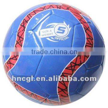 machine stitched soccer ball/football