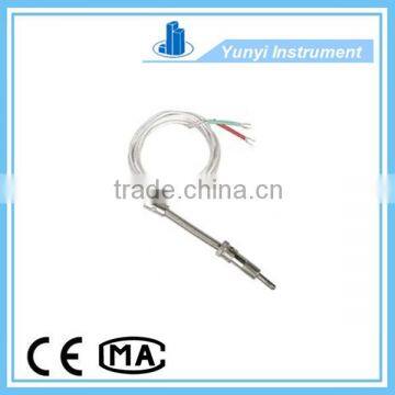 Metal wire J type thermocouple with double bayonet cap