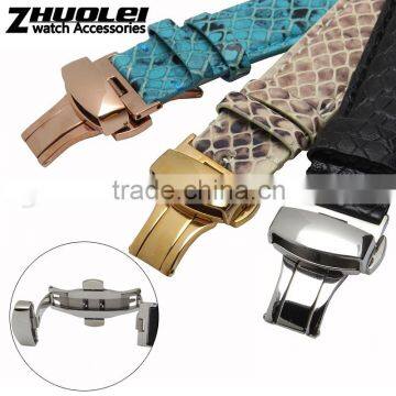 Luxury Real Snake 20mm Leather Watch Band Leather Watch Strap photo-4