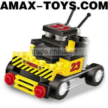 bd-440770010 building block set Plastic intelligent toys brick racing car