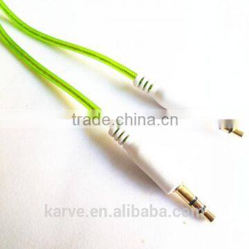 DC3.5 Transparent Cable Data Link Cable Laptop Data Cable Six Colors