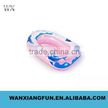 Pvc Inflatable Baby Seat Water Float Boat With Sunshade photo-6