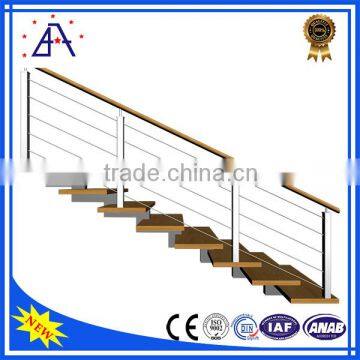 High Quality Silver Anodized Aluminum Portable Handrail