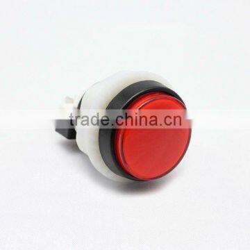 28mm LED red plastic push button switch Momentary game rocker accessories double control