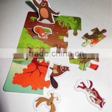 promotional paper puzzle for children