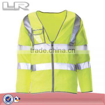 LR Hi-Vis Long Sleeve Waistcoat