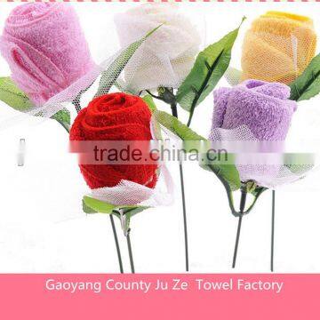 wholesale rose towel as good christmas gift