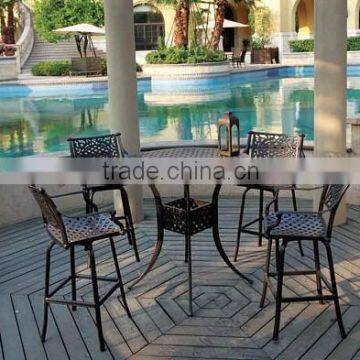 Cast alumnium furniture/cast aluminum outdoor furniture