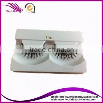 wholesale price synthetic material eyelashes