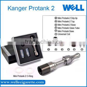 STOCK!!!Protank 2 Mini Best Pyrex Glass Clearomizer Kanger Mini Protank 2 V2