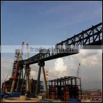 Supply steel structure fabrication for belt conveyor system