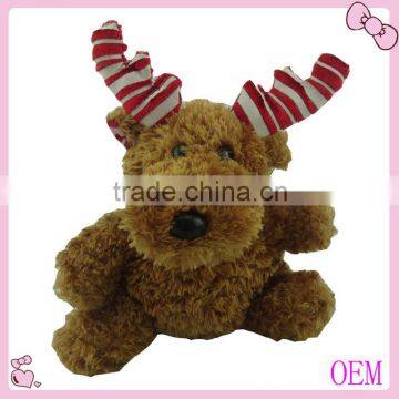 2016 New Designed Plush Reindeer Animal Toy With Scarfs photo-3