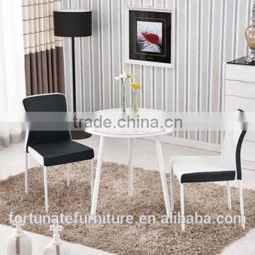 white 10 mm Tempered glass guesthouse dining table                        
                                                Quality Choice