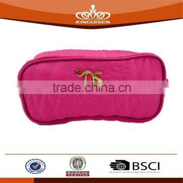 pink lovely girl garment fabric pencil case