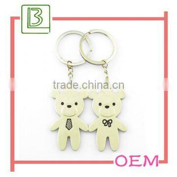 Favors personalized name keychain bear lovers