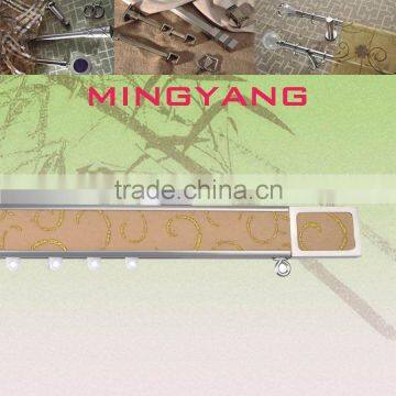 Window curtain track