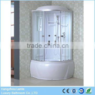 Popular cheap price self contained fibreglass shower cubicles