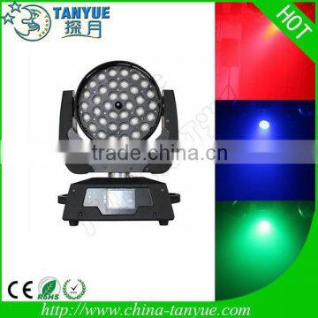 led stage lighting 36*18W 6in1 RGBW DMX and touch screen new led moving head