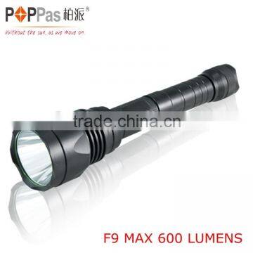 F9 T6 10w high powerful reflector rechargeable led flashlight