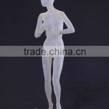 top level female fashion clear plastic mannequin