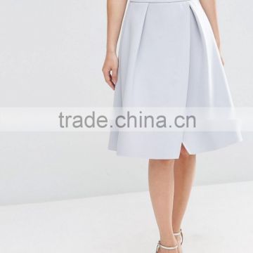 Alibaba china mid-rise a line short prom skirt patterns with pep hem