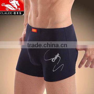 Custom Print Cotton Spandex Boxer Shorts for Man