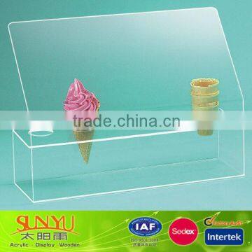 Acrylic Five Cone Ice Cream Cone Holder