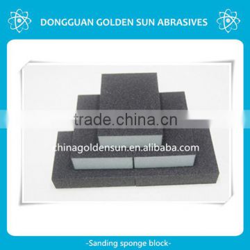 abrasive sponge sanding blocks for glass polishing and grinding