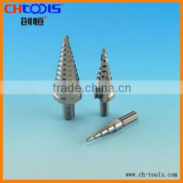 2016 HSS Step Drill with straight flute --TIN coated