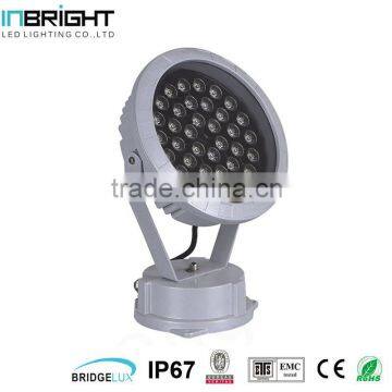 round shape IP65 120V 220V 36W 3600 lumen led flood light