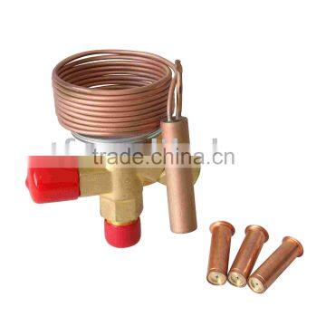 Exchangable cages thermal expansion valve for R22 R410A R134A R407A