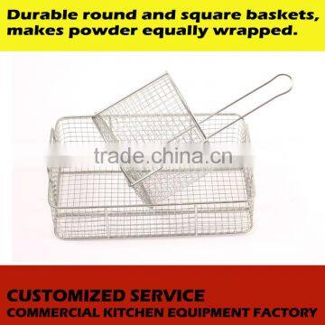 Commercial Stainless Steel Meat Wrapping Powder Table Chicken Breading Table photo-3