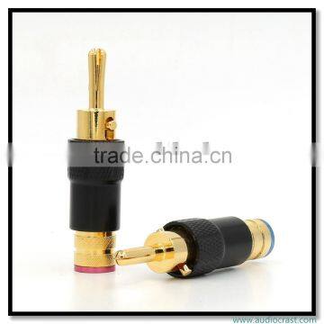OEM Gold Plated banana plug Speaker Banana terminal